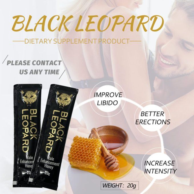 BLACK HERBAL MALE APHROD  :APHRODISIAK 100% VEG sous forme SACHET DE MIEL Liquide, CAVIAR & PLANTES 