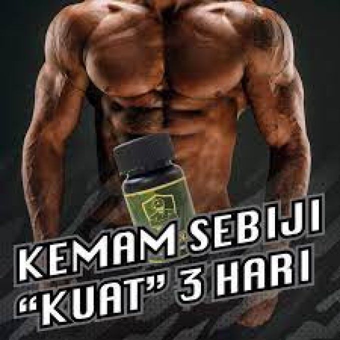 COMMANDO -PREMIUM  MALAYSIAN HERBAL MALE ENHANCER Penis  Size  CAPSULES: LOT 2 caps VERTE , exp 2026