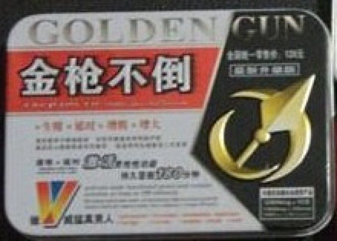 GOLDEN GUN      HERBAL MALE FORMULA FOR PENIS SIZE :      ERECTIONS ET TAILLE DE LA VERGE , lot de 2