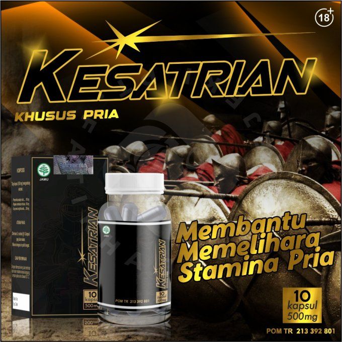 KESATRIAN PURE  BOTANICAL SEXUAL FORMULA FOR MEN  : HERBAL MALE ENHANCEMENT  CAPSULES , lot de 2 cap