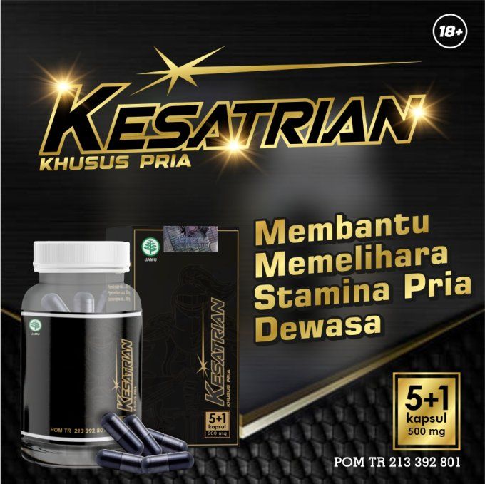 KESATRIAN PURE  BOTANICAL SEXUAL FORMULA FOR MEN  : HERBAL MALE ENHANCEMENT  CAPSULES , lot de 2 cap