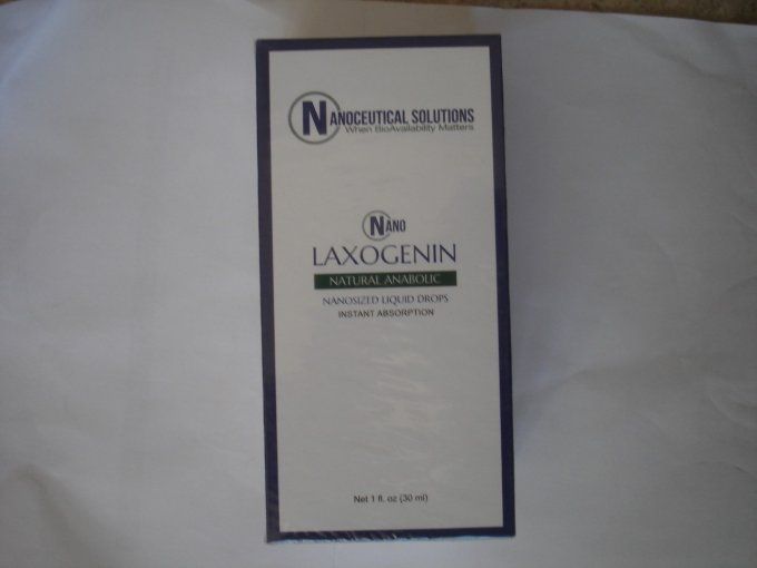 NANO DISTILLATION LIPOSOMAL DELIVERY LAXOGENIN ; flacon scellé de 30 ml pour 1 mois, exp : 05.2025