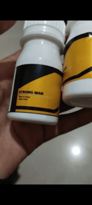 STRONG MAN MALAYSIAN   HERBAL SEXUAL PERFORMANCE CAPSULES FOR MEN : LOT 2 caps dorees 