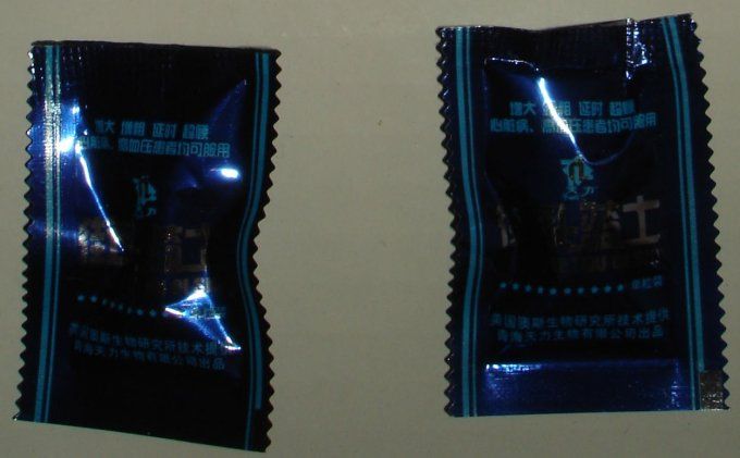 ZHENG TOU GI SHI - BLUE EDITION - ( HERBAL PENIS FORMULA FOR MEN )  lot de 2 caps BLUE 